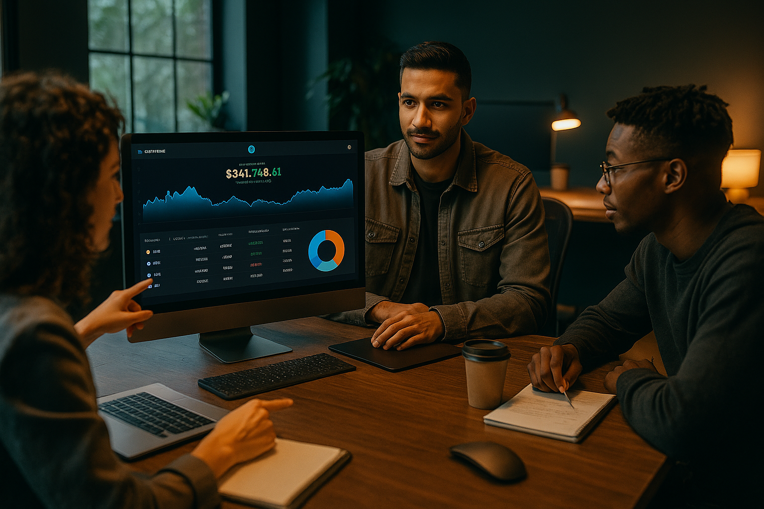Structure crypto utilisant une plateforme de gestion en marque blanche